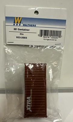 Walthers HO Scale Xtra 20' Container #933-2003