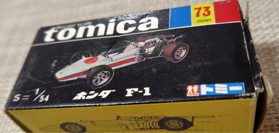 Tomica Caja Negra 73-1 Honda F1 Diecast Coche Hecho en Japón Juguete De Colección con Caja Foto 3 de 4