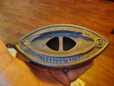 ANTIQUE SAD IRON, COLEBROOKDALE IRON CO. BOYERTOWN, PA #2