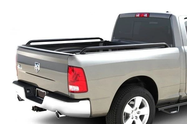 For Ford Ranger 2001-2011 Go Rhino Black Stake Pocket Bed Rails Foto 2 de 4
