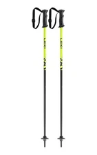 Rowdy Rider Kids All Mountain Ski Poles Adjustable Aluminum Black Neonyellow ...