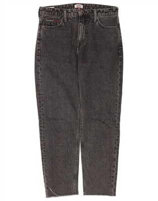 Tommy Hilfiger Damen Izzy High Rise Slim Jeans W27 L25 Grau Baumwolle DE02