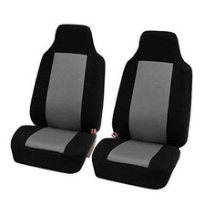 Automotive Car Seat Covers Interior Front Seats Only Front Set Gray