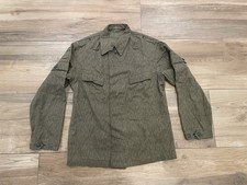 East German NVA DDR Strichtarn Jacket Pepper Green Variant 1966