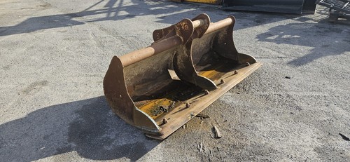 1850mm Ditching Bucket w/ 65mm Pins - Used - Price £750.00 + VAT @ 20% - C566 - Picture 1 of 8
