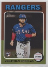 2024 Topps Heritage High Number Rookies Chrome 36/699 Jonathan Ornelas #421 09br