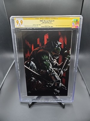 TMNT THE LAST RONIN #3 VIRGIN CGC 9.9 MINT  SIGNED BY ARTIST GABRIELE DELL'OTTO 