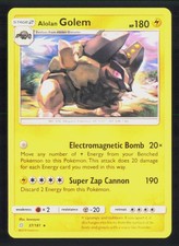 Pokemon Alolan Golem Team Up 37/181 MP