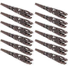 120 Pcs Diy Necklace Beads Caps Jewelry Accessories Cones for Making Spacer