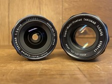 Set 2 Obiettivi Pentax SMC Takumar 55mm f/1.8 e 28mm f/3.5 Near Mint++
