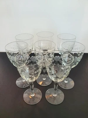 Vintage Wine Glasses for sale | eBay