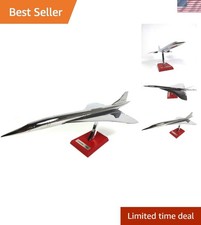 Aerospace Concorde 1969 Scale 1/200 30 cms Silver - Airplane Silver Classics ...
