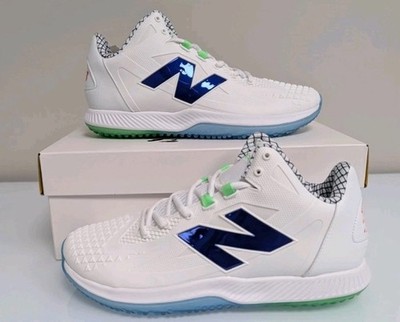 New Balance Shohei Ohtani 1 Turf White/Blue Lab Work v1 Sz 15 NWB New Balance Shohei Ohtani 1 Turf White/Blue Lab Work v1 Sz 15 NWB