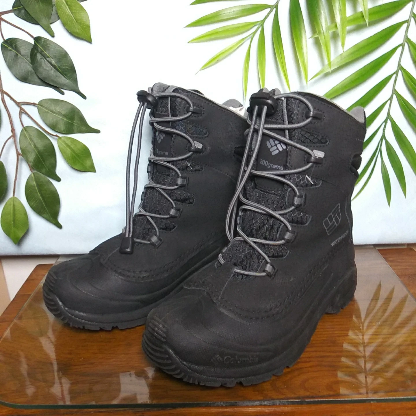Columbia Artic Trip OMNI HEAT 200 Grams Waterproof Winter Boot Black Size 6