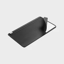 Orbitkey Desk Mat Premium Vegan Leather & Recycled PET Felt, Medium Black