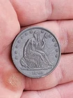 1865-S Seated Liberty Half Dollar