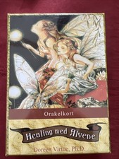 Healing with the Fairies med Alvene Oracle Cards NORWEGIAN Doreen Virtue SEALED
