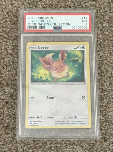Eevee graded PSA 7 for sale on eBay