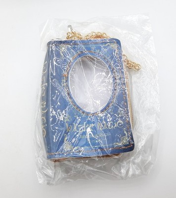 Magic book tome 2.5'' mini zipper pouch itabag water blue