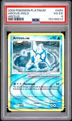 Arceus AR4/9 Holo Rare - Platinum (2009)