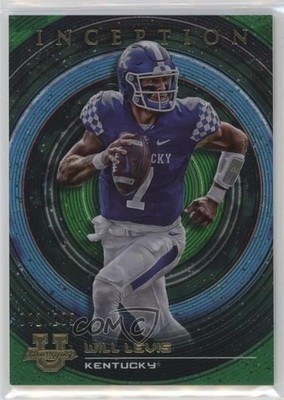 2022-23 Bowman Inception University Aqua Foil V2 41/199 Will Levis #20 11ba
