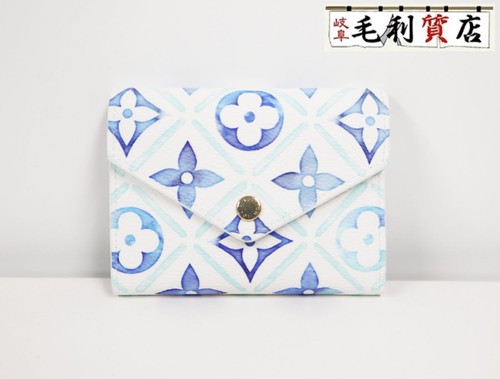Louis Vuitton Monogram Tile Portefeuille Victoire M83623 Wallet