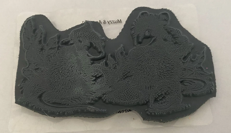 Sombrero de bellota House Mouse Designs sello adhesivo 3 1/2 x 2 nunca usado Foto 2 de 2