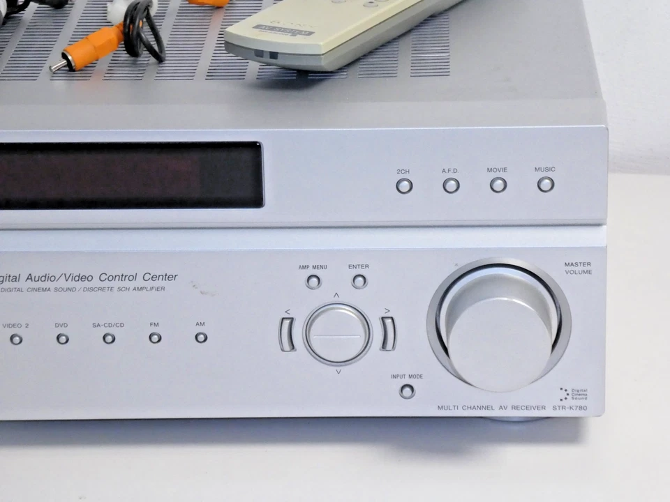 Sony STR-K780 5.1 Multi Channel AV-Receiver in Silber inkl. FB, 2 Jahre Garantie - Bild 3 von 4