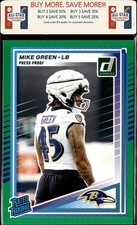 2025 Donruss #397 Mike Green Press Proofs Green Rookie Baltimore Ravens