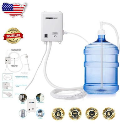 #ad Electric Water Dispenser Pump System 110V 20ft 5 Gallon High Pressure White $119.96