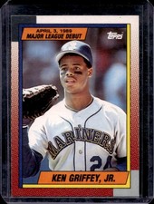 1990 Topps Major League Debut 1989 Ken Griffey, Jr. #46 Mariners