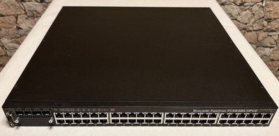 Ethernet Switch Brocade FastIron FCX648S-HP0E, 48x10/100/1000Base+4xGigabit SFP