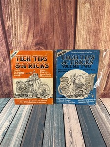 Harley Davidson Easy Rider Tech Tips & Tricks Volumes 1,2 1989 lot Clean