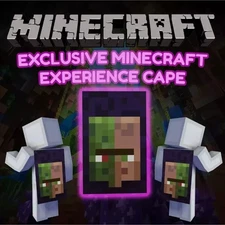 Minecraft Experience Cape Villager Rescue Event GLOBAL 🌎 CODE