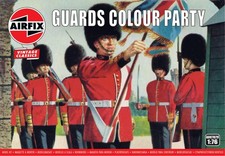 Airfix A00702V Guards Colour Party Classic vintage figuren, un Painted