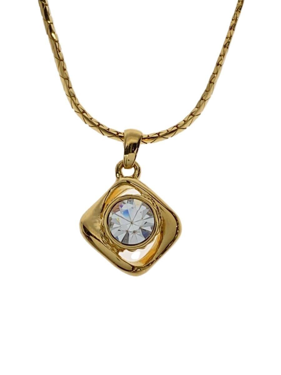 Collana YVES SAINT LAURENT donna con pietra colorata GLD top usata