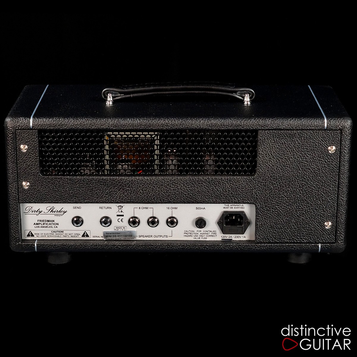 FRIEDMAN DIRTY SHIRLEY MINI 20 WATT HEAD HAND WIRED TUBE AMPLIFIRE