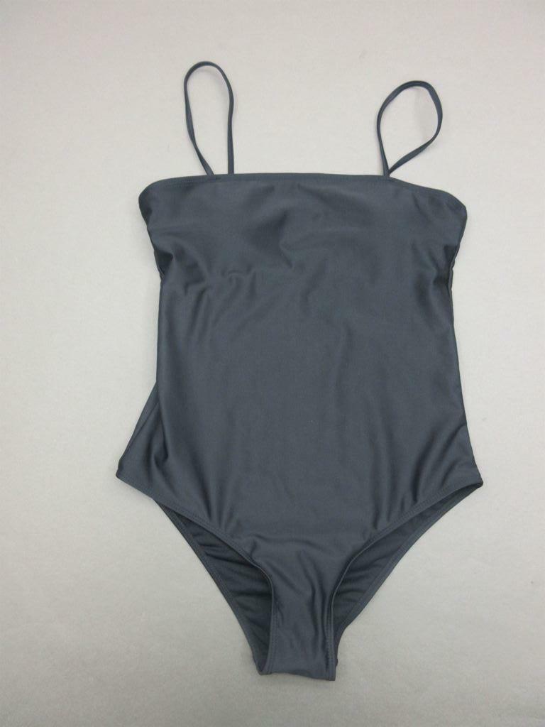 Shein Size L Womens Black Wireless Padded One-Piece Swimsuit 3M