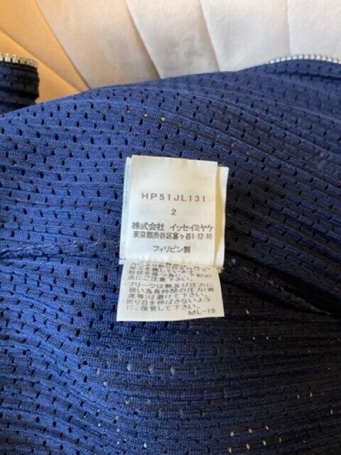 Issey Miyaki Homme Plus Heather Pleated mesh zip-up hoodie Issey Miyaki Homme Plus Heather Pleated mesh zip-up hoodie