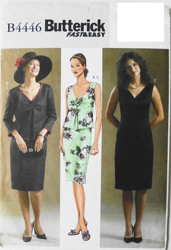 V👗4646 PATRON BUTTERICK CREATIONS ROBE DE MARIEE CEREMONIE 40 & 42