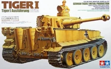 Tamiya 35227 1/35 Model Kit WWII German Heavy Tank Tiger I Initial Production