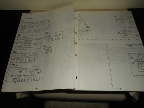 SONY TA-AV490 Service Repair Manual Schematics & Parts List USA & CANADA Models - Picture 9 of 12