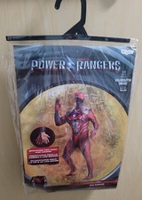NEW Adult Power Rangers Bodysuit Costume  RED RANGER  Plus Size XXL 50-52 