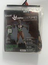 Morphcostumes Radioactive Halloween Zombie Bodysuit Costume Medium 8 Brand New