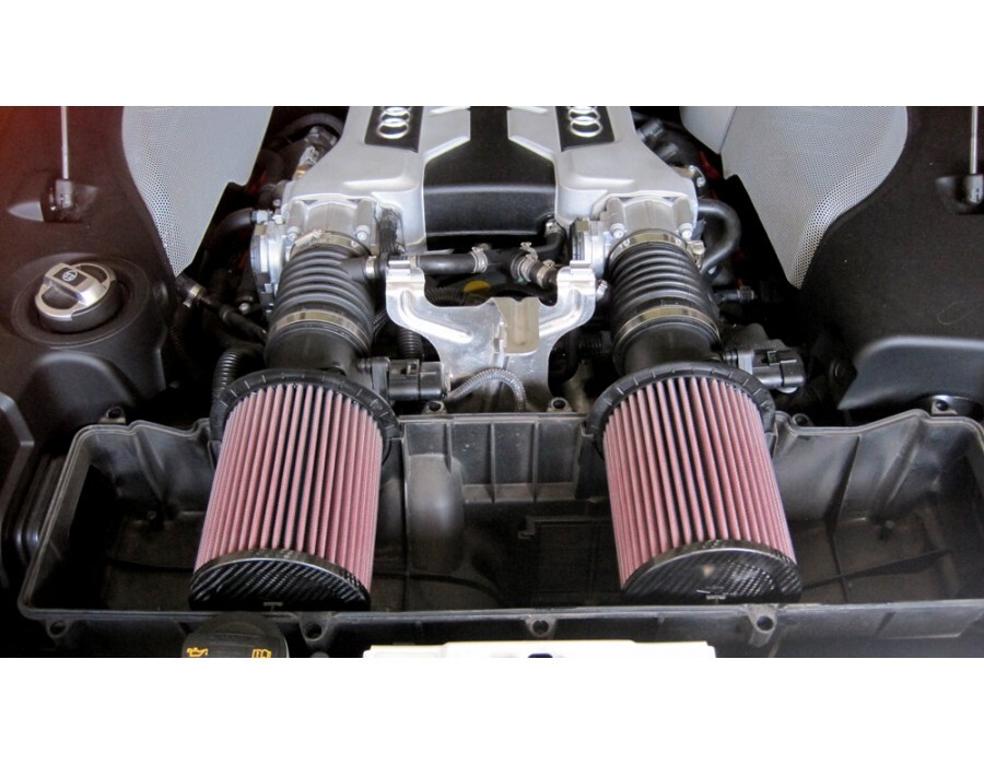 K&N E-0668 Hi-Flow Air Intake Drop in Filters for 2008-2013 Audi R8 4.2L