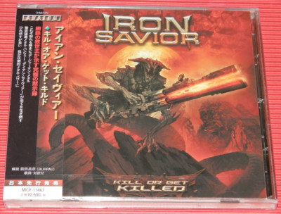 2019 IRON SAVIOR KILL OR GET KILLED JAPAN CD
