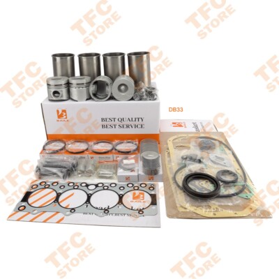 New Overhaul Rebuild Kit STD fits Doosan Daewoo DB33 DB33A  Engine 