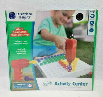 Activity Center ~ Educational Insights ~ Design & Drill Sealed New