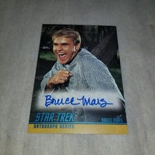 Star Trek The Original Series Quotable Bruce Mars as Finnegan Autograph Card A86