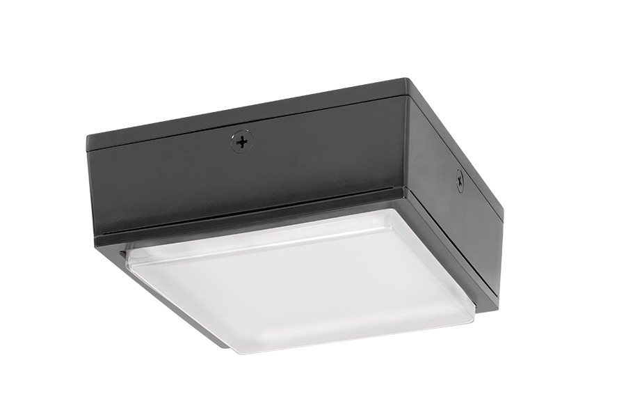 RAB VANLED75 75W VANLED Cool LED Drop Lens Bronze Canopy Light